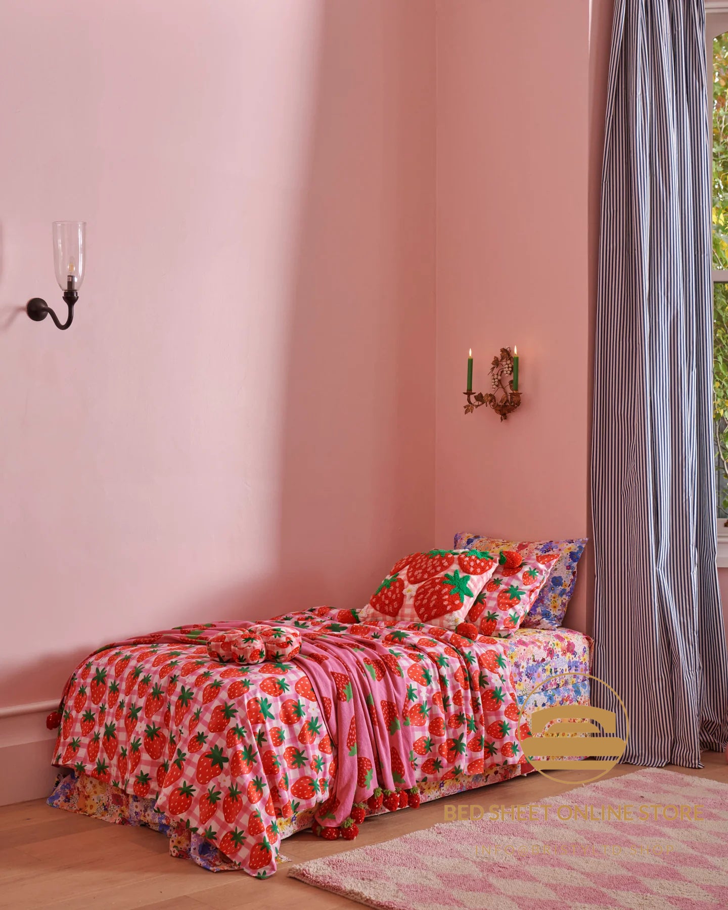 Posie Lane Organic Cotton Fitted Sheet